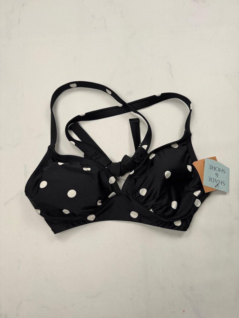 Shade & Shore Bikini Black Modern Adjustable - Womens X